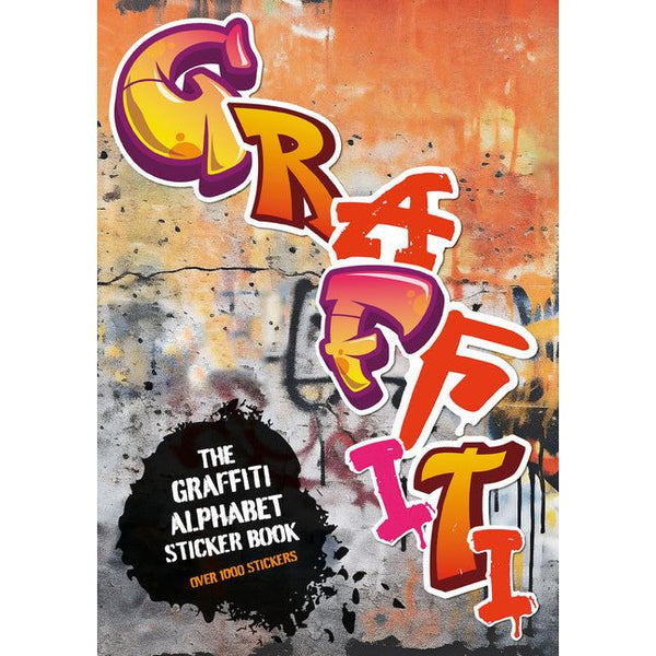 Graffiti Alphabet Sticker Book: Over 1000 Stickers! - Ingram