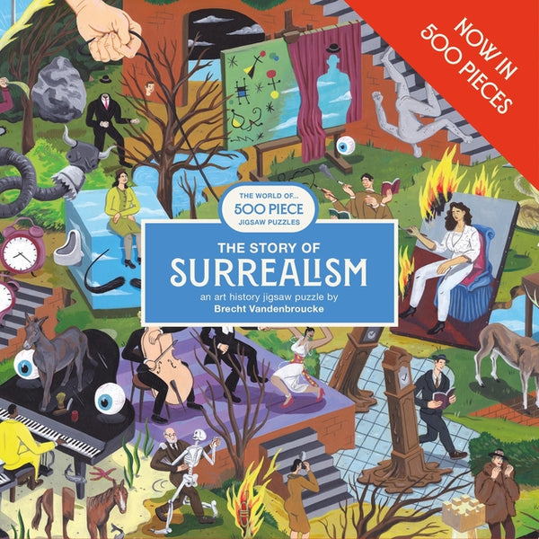 Story of Surrealism 500 Piece Puzzle: An Art History Jigsaw Puzzle - Ingram