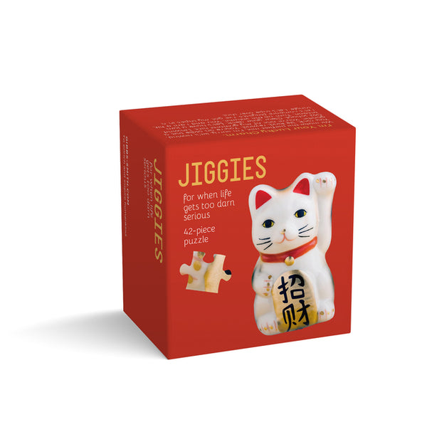 Lucky Cat Jiggie Puzzle 44 Pieces - Ingram
