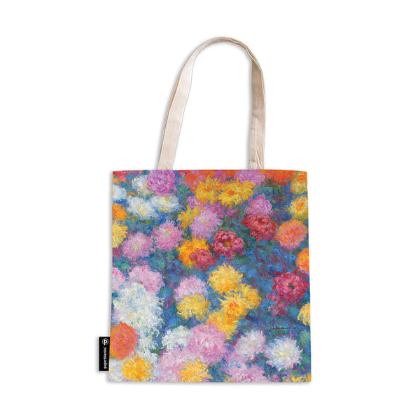 Monet's Chrysanthemums Canvas Bag by Paperblanks (Monet's Chrysanthemums): Monet's Chrysanthemums Monet's Chrysanthemums Canv