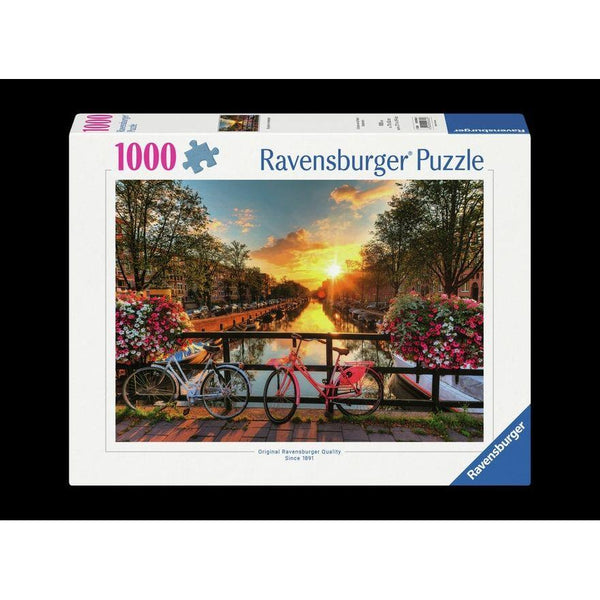 Bicycles in Amsterdam 1000 PC Puzzle