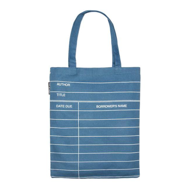 Library Card (Denim) Tote Bag