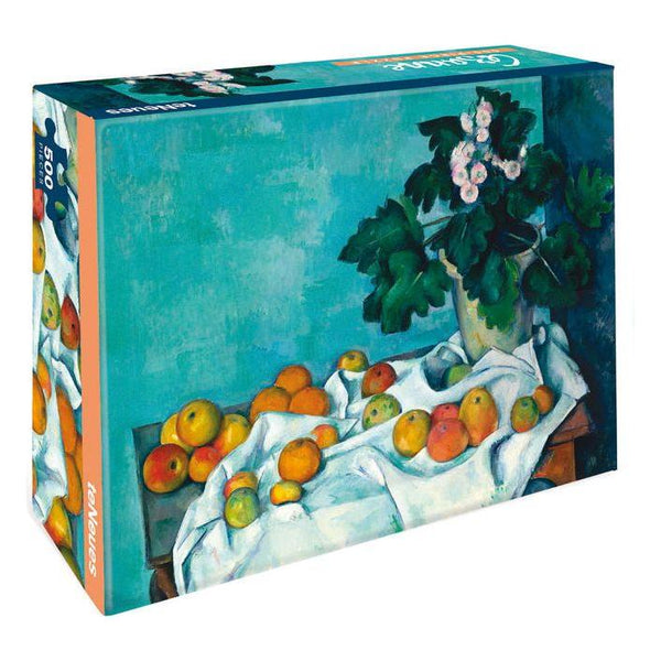 Teneues - Puzzle: Still Life with Apples by Cezanne, 500 Piece Puzzle, Full Color Artwork, Expertly Printed, Compact Box, 14 X 19 Puzzle: 500-Piece Pu