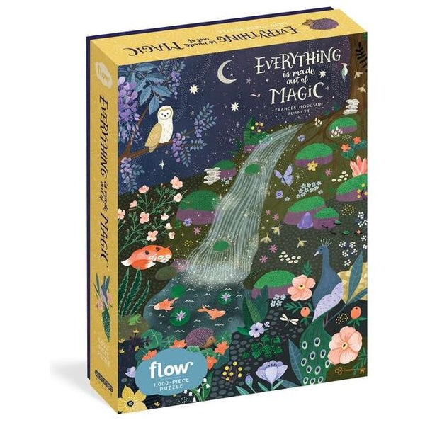 Everything Is Made Out of Magic 1,000-Piece Puzzle (Flow): For Adults Families Picture Quote Mindfulness Game Gift Jigsaw 26 3/8" X 18 7/8"