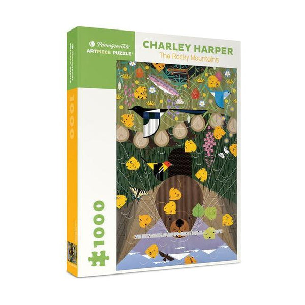 Charley Harper: The Rocky Mountains 1,000-Piece Jigsaw Puzzle