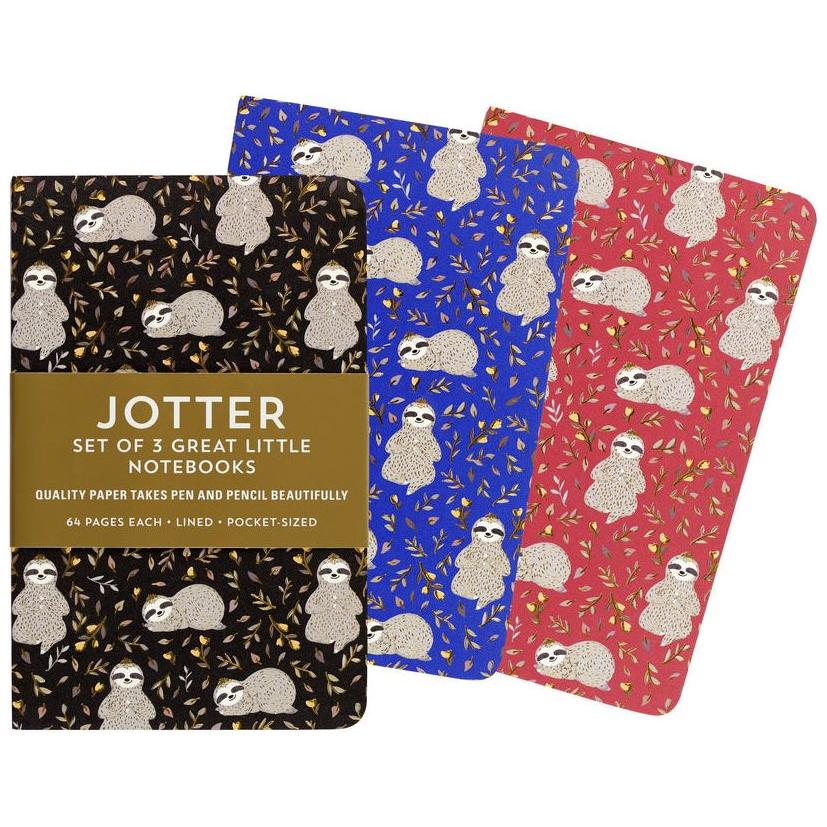 Sloths Jotter Notebooks