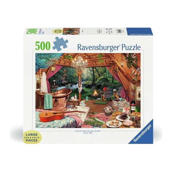 Cozy Glamping 500 PC Large Format Puzzle