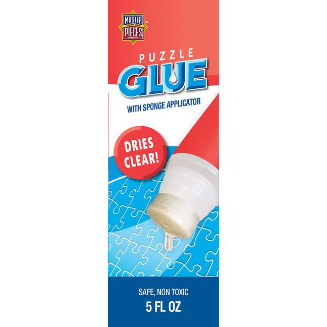 Puzzle Accessories - 5oz Glue with Sponge Applicator - Ingram
