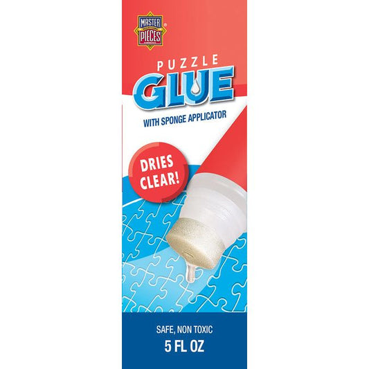 Puzzle Accessories - 5oz Glue with Sponge Applicator - Ingram