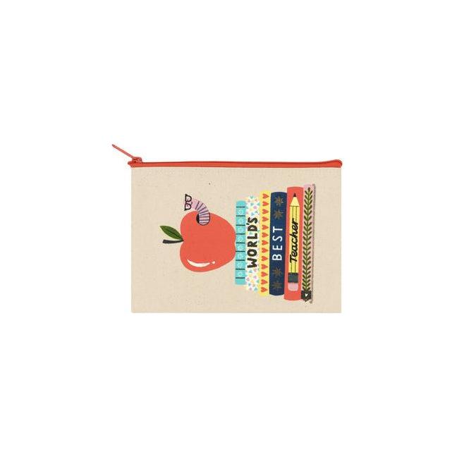 World's Best Teacher Pouch