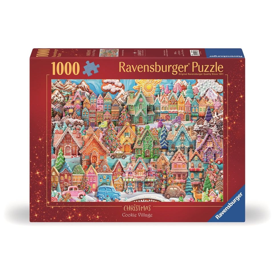 Christmas Cookie Village 1000 PC Puzzle - Ingram