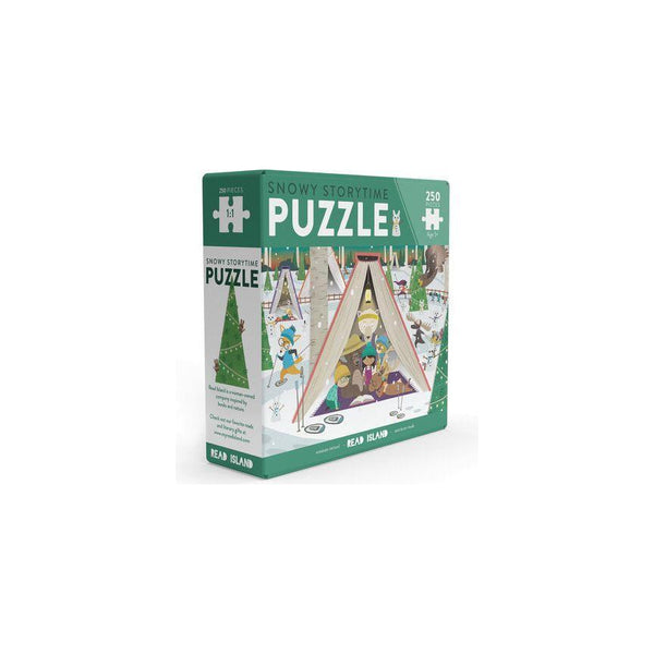 Read Island: Snowy Storytime Puzzle: 250-Piece Jigsaw Puzzle
