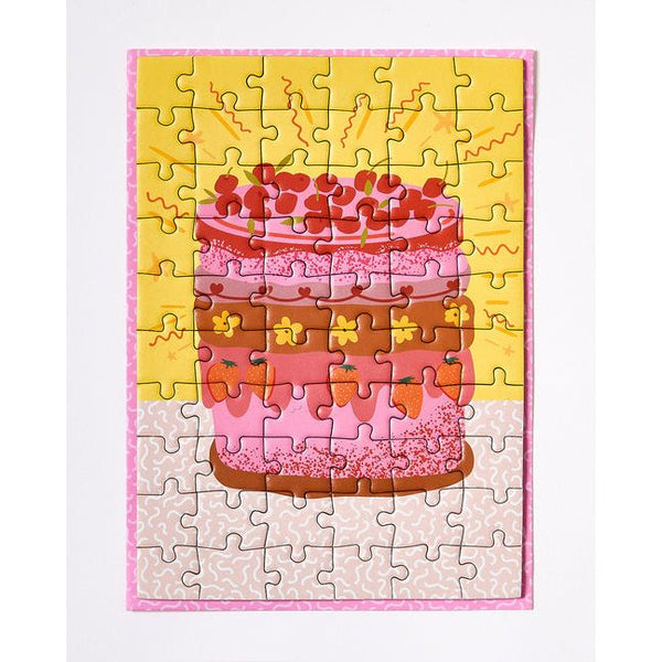 Sweet Birthday - Greeting Card Jigsaw Puzzle - Interactive Jigsaw Card with Envelope - Ingram