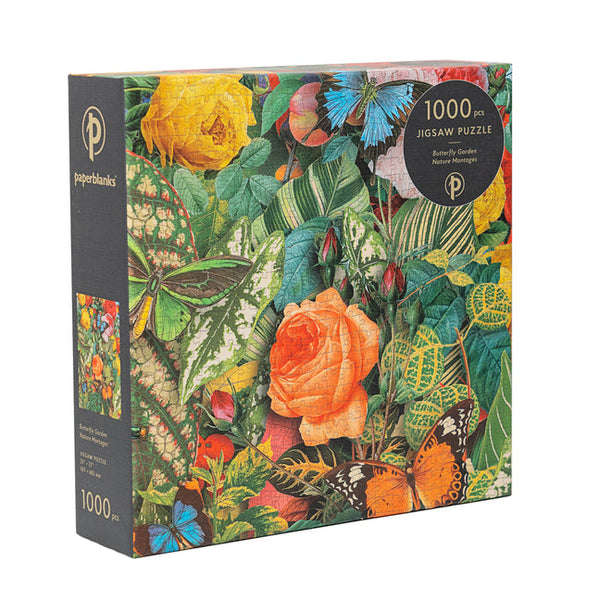 Butterfly Garden 1000 Piece Jigsaw Puzzle by Paperblanks (Nature Montages)