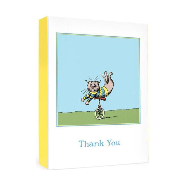 Edward Gorey: Unicycle Cat Boxed Thank You Notes