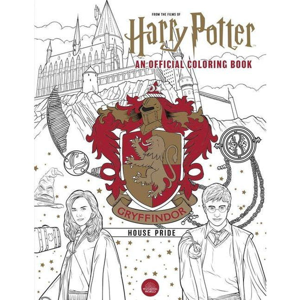 Harry Potter: Gryffindor House Pride: The Official Coloring Book: (Gifts Books for Harry Potter Fans, Adult Coloring Books)