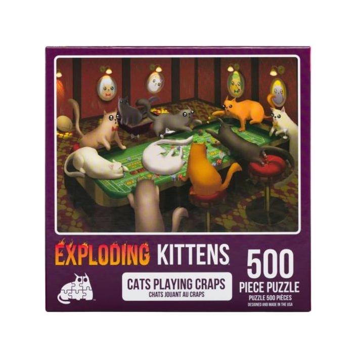 Cats Playing Crap (500)