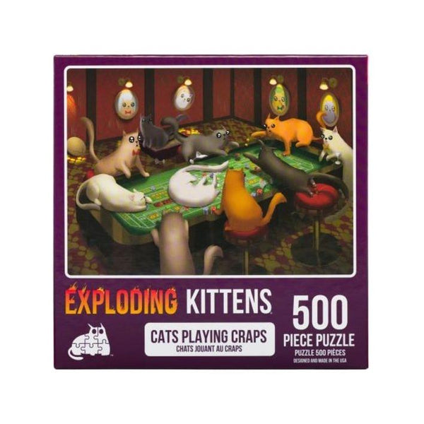 Cats Playing Crap (500)