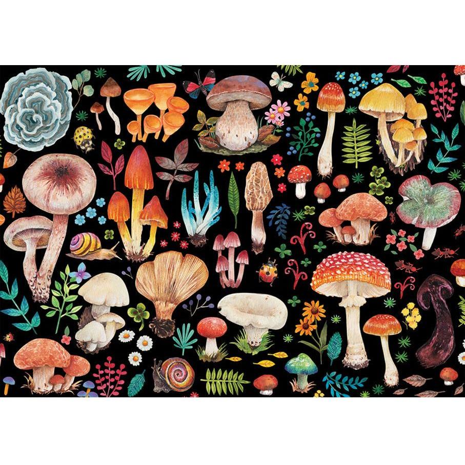 Mushrooms 1000-Piece Jigsaw Puzzle