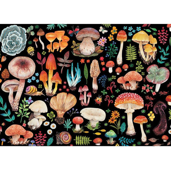 Mushrooms 1000-Piece Jigsaw Puzzle