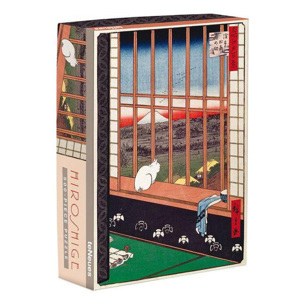 Teneues - Puzzle: Ricefields and Torinomachi Festival by Hiroshige, 500 Piece Puzzle, Full Color Artwork, Expertly Printed, Compact Box, 14 X 19 in Pu