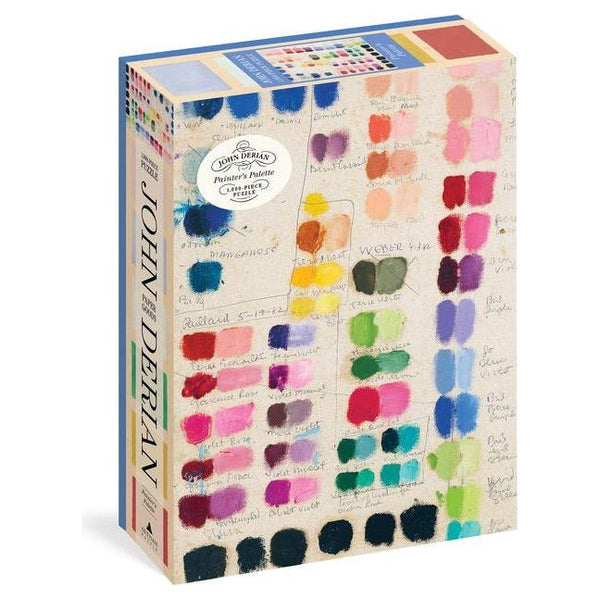 John Derian Paper Goods: Painter's Palette 1,000-Piece Puzzle