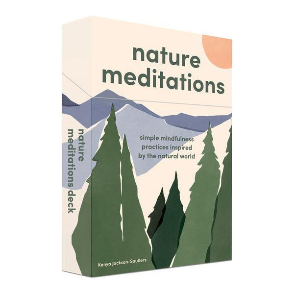 Nature Meditations Deck: Simple Mindfulness Practices Inspired by the Natural World