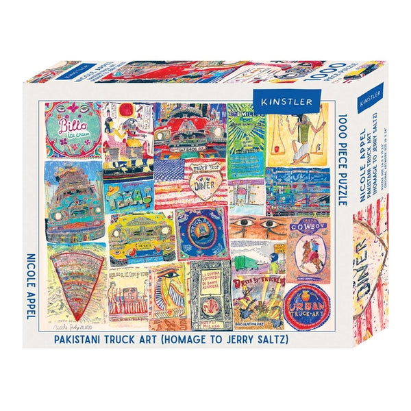 Pakistani Truck Art (Homage to Jerry Saltz): 1000 Piece Puzzle - Ingram