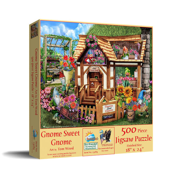 Gnome Sweet Gnomes 500 PC