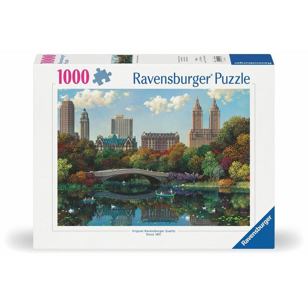 NY Central Park, Bow Bridge 1000 PC Puzzle - Ingram