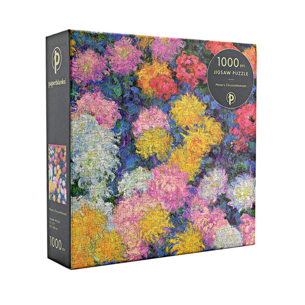 Monet's Chrysanthemums 1000 Piece Jigsaw Puzzle by Paperblanks (Monet's Chrysanthemums): Monet's Chrysanthemums Monet's Chrysanthemums Puzz