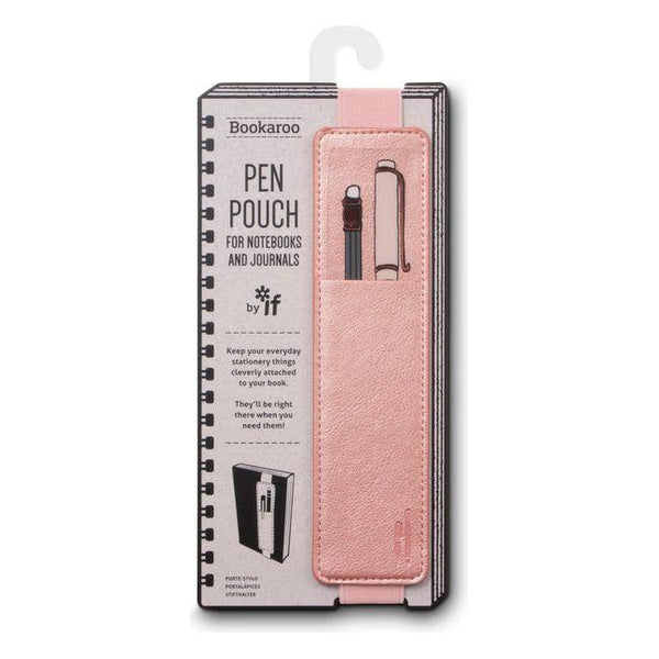 Bookaroo Pen Pouch Rose Gold