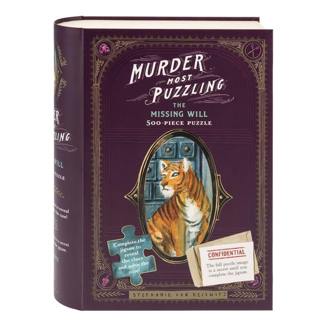 Murder Most Puzzling: The Missing Will 500-Piece Puzzle