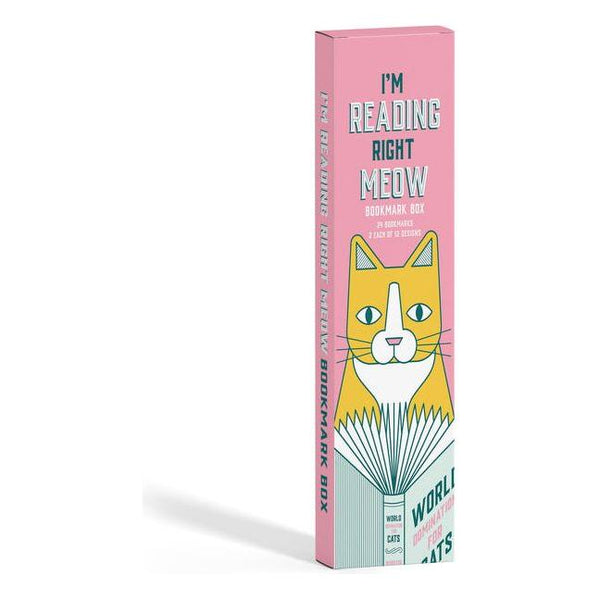 I'm Reading Right Meow Bookmark Box