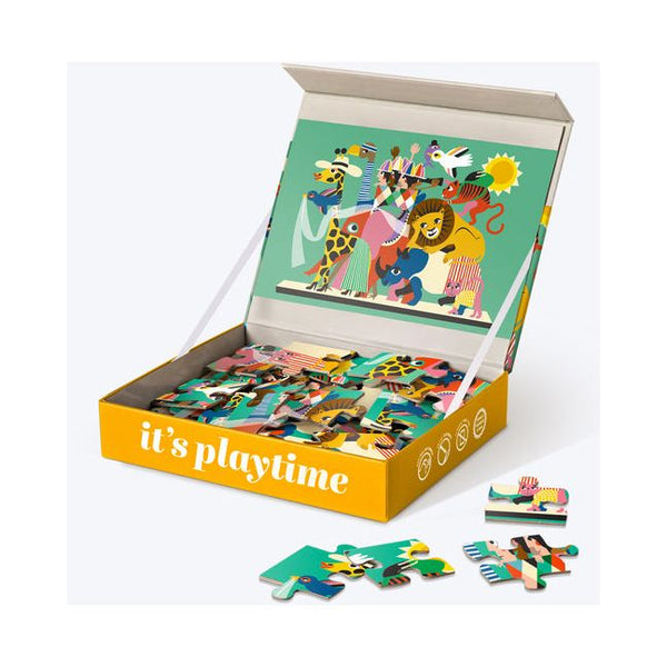 Animal Carnival 24 Piece Kids Jigsaw Puzzle - Fun & Educational Puzzle for Ages 4+ - Ingram