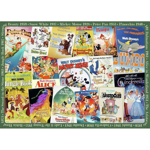 Disney Vintage Movie Posters 1000 PC Puzzle