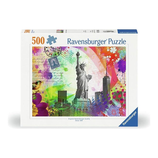 New York Postcard 500 PC Puzzle