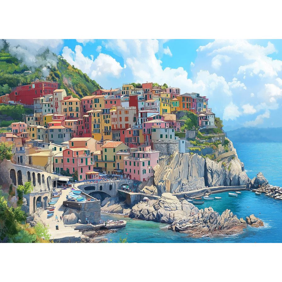Cinque Terre 1000-Piece Puzzle - Ingram