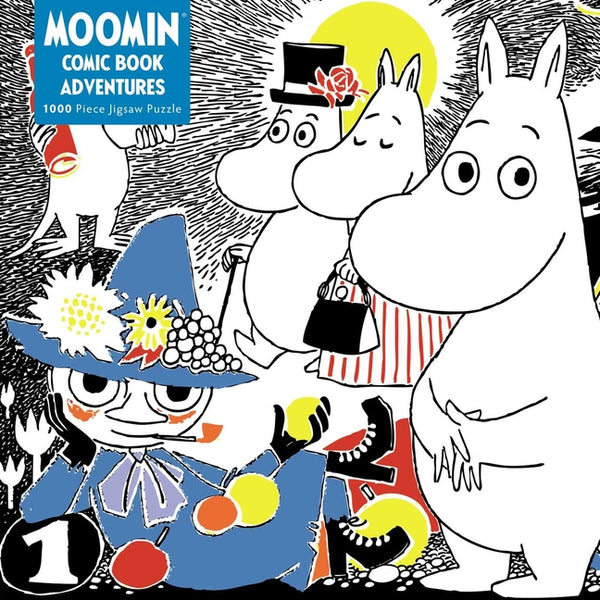 Adult Sustainable Jigsaw Puzzle: Moomin: Comic Strip, Book One: 1000-Pieces. Ethical, Sustainable, Earth-Friendly - Ingram