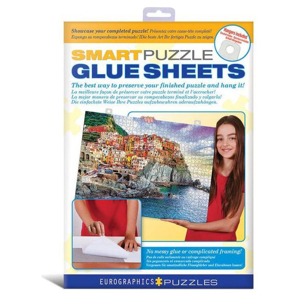 Individual Puzzle Glue Sheets (Pk of 8 Sheets)