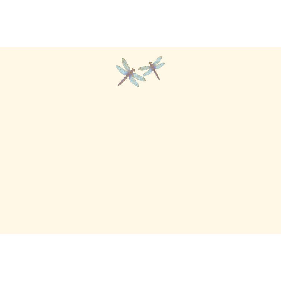 Blue Dragonflies Correspondence Cards (25 Cards, 26 Self-Sealing Envelopes)