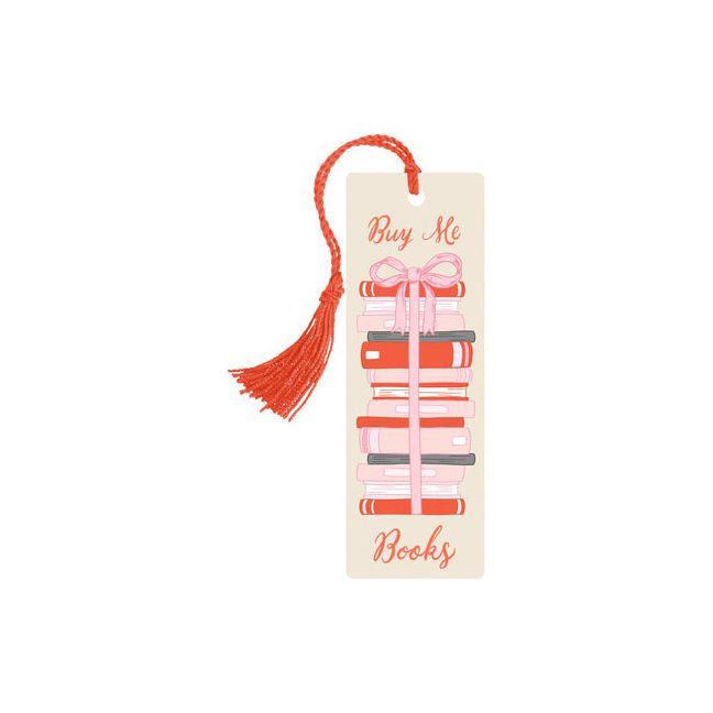 Buy Me a Book Stack Bookmark
