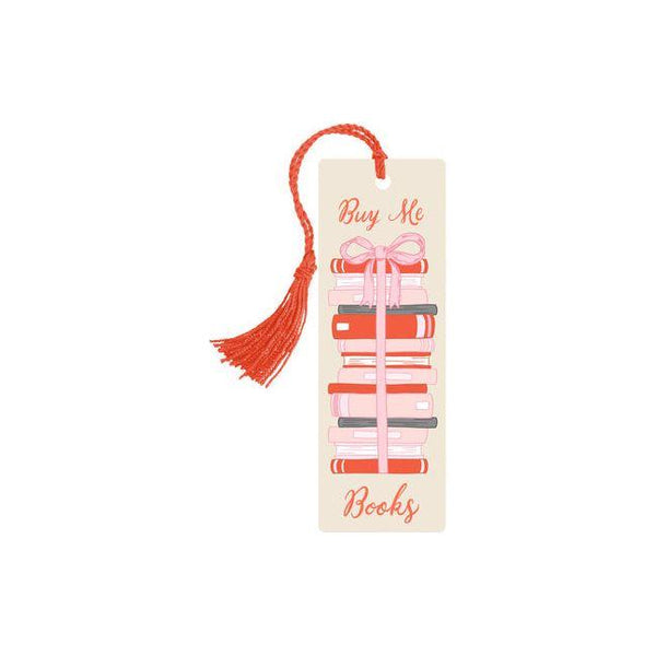 Buy Me a Book Stack Bookmark