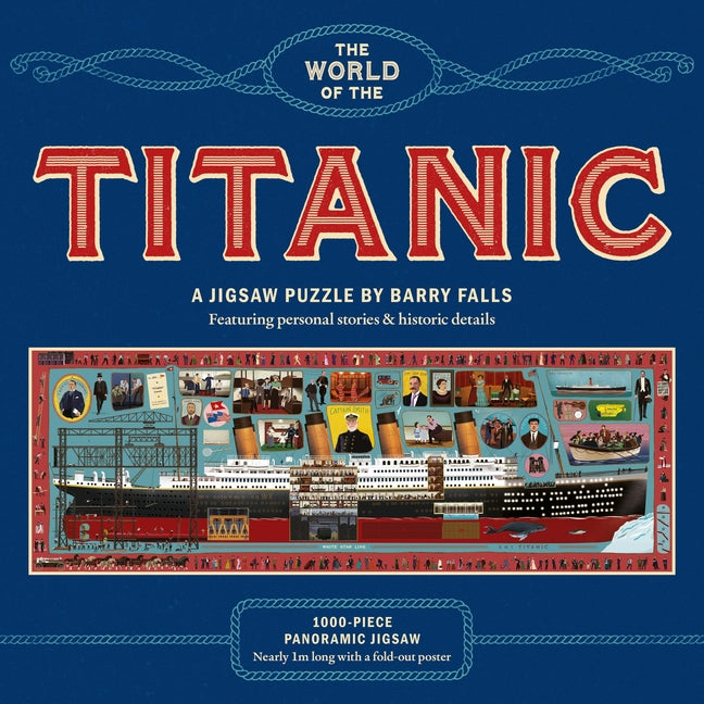 World of the Titanic 1000 Piece Puzzle: A Puzzle by Barry Falls - Ingram
