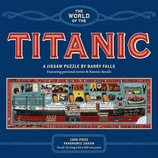 World of the Titanic 1000 Piece Puzzle: A Puzzle by Barry Falls - Ingram