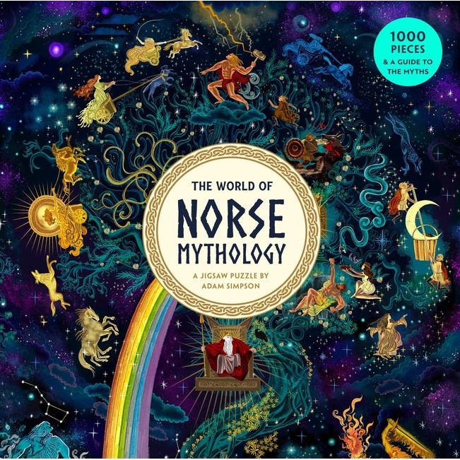 World of Norse Mythology 1000 Piece Puzzle: A Puzzle by Adam Simpson - Ingram