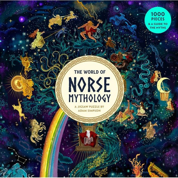 World of Norse Mythology 1000 Piece Puzzle: A Puzzle by Adam Simpson - Ingram