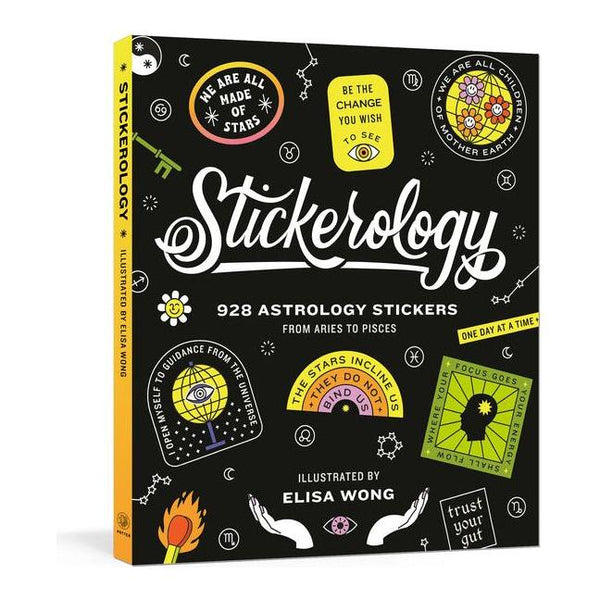 Stickerology: 928 Astrology Stickers from Aries to Pisces: Stickers for Journals, Water Bottles, Laptops, Planners, and More
