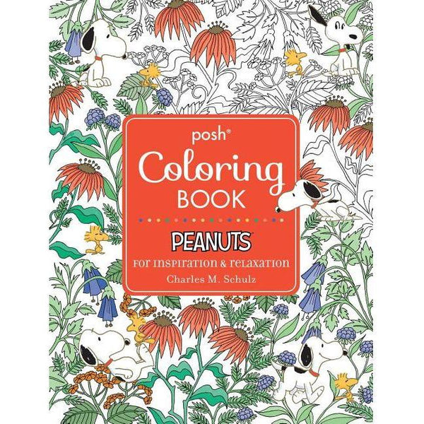 Posh Adult Coloring Book: Peanuts for Inspiration & Relaxation