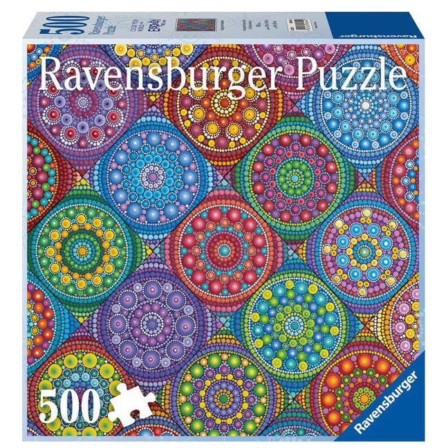 Elspeth McLean: Magnificent Mandalas 500 PC Puzzle
